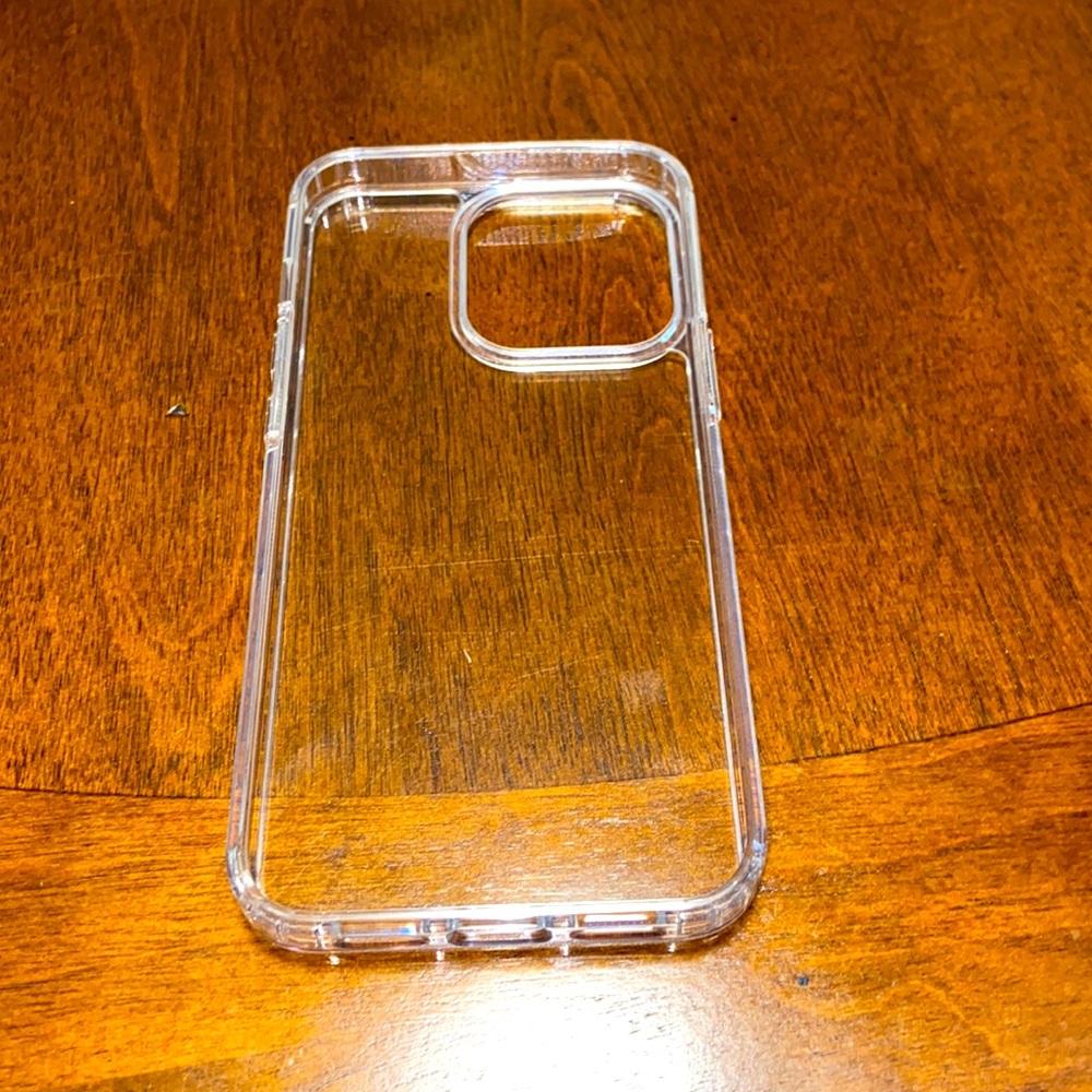 JUSTCOOL Compatible with iPhone 13 Pro Case (Clear)
